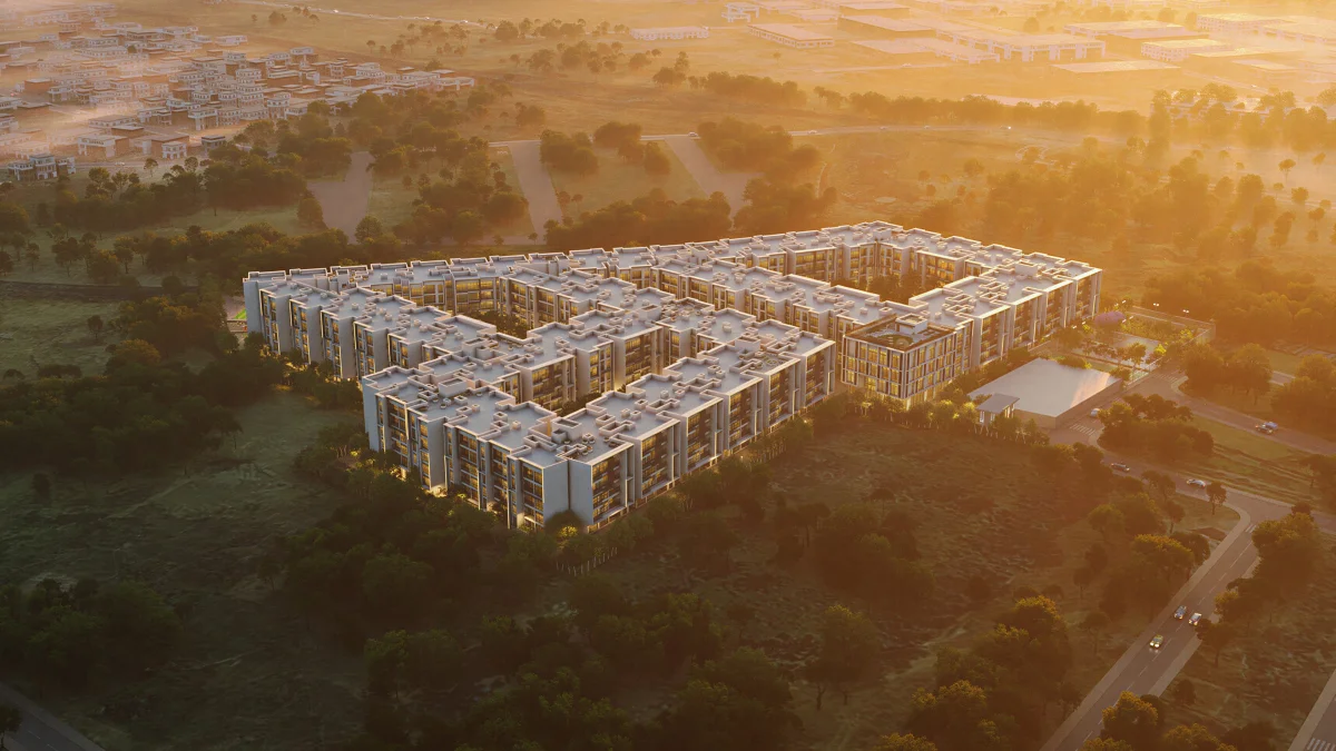 Exterior elevation 02 of Casagrand Moondance Kumbalgodu