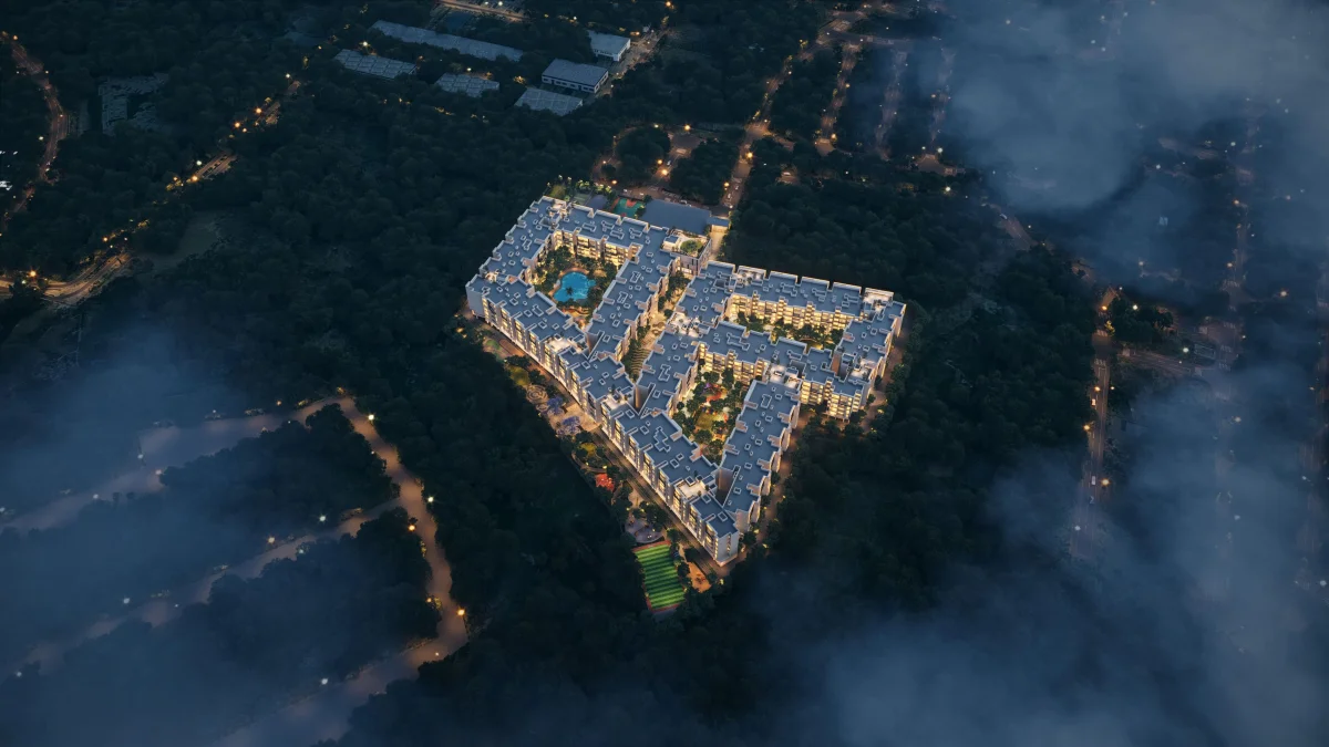 Casagrand Moondance Kumbalgodu - exterior elevation render