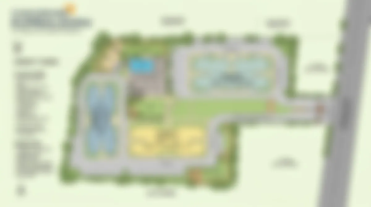 Master plan of Casagrand Kumbalgodu